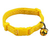 Polka Dot Print Adjustable Pet Collars With Bell