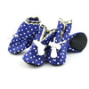 Colorful Dog Puppy Shoes Polka Dot