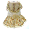 Princess Wedding Pet Dresses Flowers Design