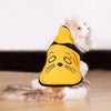 Yellow Leisure Pet Hoodie Clothes