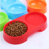 Plastic Double Circle Pet Bowl