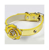 Flower Bling Dog Collar Lead