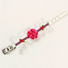 Leather Floral Lace Rhinestone Pet Collar