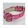 Flower Bling Dog Collar Lead